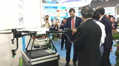 常锋携高性能植保无人机亮相第十五届中国国际